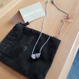 Michael Kors barrel necklace